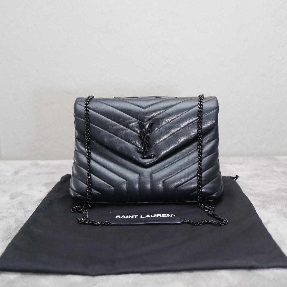 YSL Medium LouLou Monogram Leather Shoulder Bag
